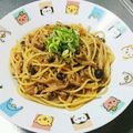 もぐ・ω・くま's cooksnap of when they made 和風☆ツナとキノコのバター醤油パスタ☆.