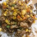 lattte's cooksnap of when they made 簡単！コーンのドライカレー♪.