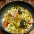 ばたみそーぱん☆'s cooksnap of when they made じゃがいもとチーズのキムチ鍋.