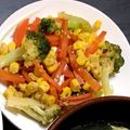 みりちゃん♪'s cooksnap of when they made 彩り野菜サラダ.