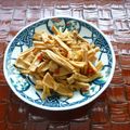 クレイプメートル's cooksnap of when they made 乾燥竹の子で作るメンマ.