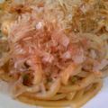 jun☆ki's cooksnap of when they made キムチクリーム焼きうどん.