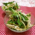 赤い電話's cooksnap of when they made 居酒屋風？大根と水菜のシャキシャキサラダ.