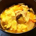 yuzunon's cooksnap of when they made 根菜たっぷりもっちりすいとん.