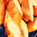 ちぃたろー5569's cooksnap of when they made フランスパンのガーリックトースト.