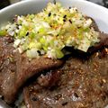 鈴木's cooksnap of when they made 牛タン ネギ塩焼き.