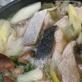 かの吉's cooksnap of when they made ✿あごだしdeぶり鍋✿.