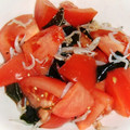 ＊まめゴマ＊'s cooksnap of when they made ごま油香る☆トマトとしらすの和え物.