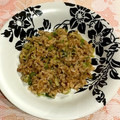 なつき☆ミ's cooksnap of when they made オイスターがやみつき☆！ネギのおこげ炒飯.