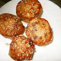 青葉の妻's cooksnap of when they made 豚ひき肉のれんこん挟み焼き.