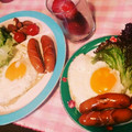 すみま～る's cooksnap of when they made 中火1分ふたをして弱火で5分の目玉焼き.