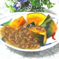 tennisnoah's cooksnap of when they made 超簡単♪レンジで２分南瓜（挽肉あんかけ）.