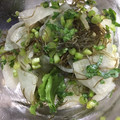 ゆうすけたろはは's cooksnap of when they made がごめ昆布で♪大根と大根の葉の浅漬け.