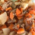 今日もニコッ☆'s cooksnap of when they made 大根人参のツナ煮込み.