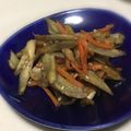 とまとちゃん★'s cooksnap of when they made 簡単！適当でも美味しいきんぴらごぼう.
