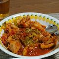 ☆field's cooksnap of when they made 鶏肉とキャベツの簡単柔らかトマト煮込み♡.