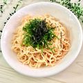 ３匹の大ぶたママ's cooksnap of when they made ◆混ぜるだけ！うま過ぎ明太マヨパスタ♪◆.