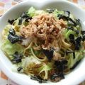 ホワイトフレンド's cooksnap of when they made 簡単！！ツナと大根のパスタ.