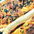 ニコ♪リコ's cooksnap of when they made 絶品！具だくさんキッシュ☆.