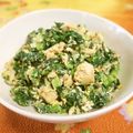 mmameco's cooksnap of when they made 大根の葉 de しりしり.
