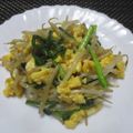 ジョングレ's cooksnap of when they made にらともやしの卵とじ.