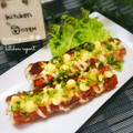かおりかざり's cooksnap of when they made ♡ちくわのCheezaツナマヨ焼き♡.