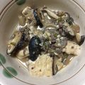 春風桃之介's cooksnap of when they made コストコプルコギビーフとしめじの肉豆腐.