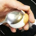 うしうし。's cooksnap of when they made 簡単！綺麗！ゆで卵の剥き方.