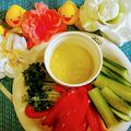 ももちゃんのれしぴ's cooksnap of when they made バーニャカウダ風？！簡単☆塩麹ソース.