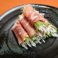 クックZALD10☆'s cooksnap of when they made 3分！シャキシャキ大根と青しその生ハム巻.