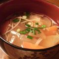 umizarusuki's cooksnap of when they made あったか♪具だくさんけんちん汁.