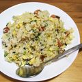 りさらるき's cooksnap of when they made 食欲そそる★梅チャーハン.