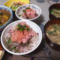 よちりん's cooksnap of when they made 明太子&マグロたたき丼.