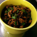 ミリヨ's cooksnap of when they made 大根の葉と豚ひき肉の炒めもの.