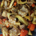 世界の森's cooksnap of when they made 作りおき＊れんこんと豚肉のきんぴら.