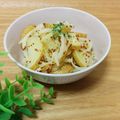 meple☆'s cooksnap of when they made 皮付きじゃがいもと玉ねぎのホットサラダ.