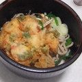 きらり流れ星's cooksnap of when they made エビとイカの海鮮かき揚げ☆.