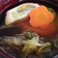 たぬとん's cooksnap of when they made お雑煮 めんつゆと鶏肉のお出汁.