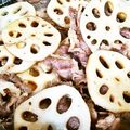 noufumama's cooksnap of when they made レンコンと牛肉のしぐれ煮.