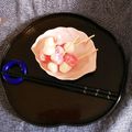 あけみｸﾛｰﾊﾞｰ's cooksnap of when they made お正月硬くならない紅白だんご.