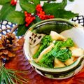 makichihua's cooksnap of when they made ✿春香る✿菜の花の煮びたし✿.
