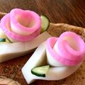 ちゃちゃまる26's cooksnap of when they made おせち料理に☆おもてなしに☆薔薇かまぼこ.