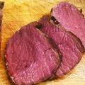 クックLK3TLB☆'s cooksnap of when they made 炊飯器とジップロックで簡単鹿肉のロースト.