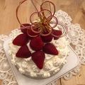 pom2u's cooksnap of when they made いちごのショートケーキ.