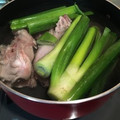 tenko92's cooksnap of when they made 鶏ガラ だしの取り方.