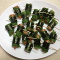 めいな's cooksnap of when they made 簡単可愛いぃ☆ソーセージの海苔しそ巻き.