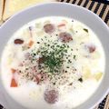 なちゅれなおなお's cooksnap of when they made 簡単・小蕪のミルクスープ.