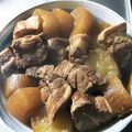 くー4044's cooksnap of when they made 圧力鍋でﾄﾛﾄﾛ豚の角煮 大根と卵添え.