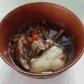 ekokan's cooksnap of when they made 我が家のお雑煮（東北風）.