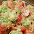 Tama家's cooksnap of when they made キヌアサラダ簡単和風ドレッシング.